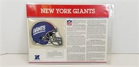 Official NFL Football New York Giants Patch