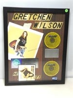 Gretchen Wilson RIAA Award. Framed to 17x 21