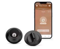 $200  Level Lock Touch, Black Bluetooth Smart Lock