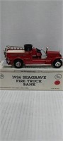 1926 Seagrove Firetruck  Bank