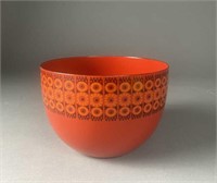 Finel Kaj Franck Red Enamel Daisy Bowl