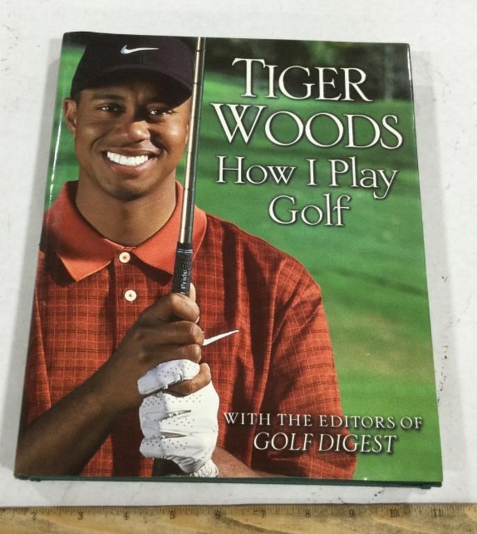Tiger Woods how I play  golf book