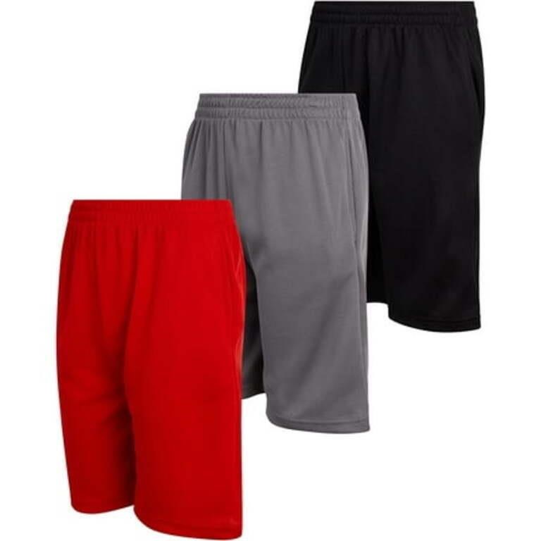 8/10  Sz 8-10 Mad Game Boys Active Shorts - 3 Pack