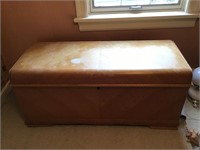 Lane Cedar Chest and contents
