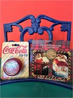 Unopened Duncan Coca Cola YoYo & Coke Cards