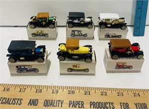 (6) Indianapolis Collectibles Die Cast Cars