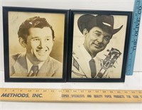 Roy Acuff Autographed and Ray Price Promo Pics