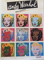 Rare Andy Warhol 1967 Marilyn Monroe 30 x 22