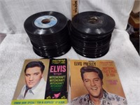 Lot of Vintage Vinyl 45 Records