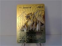 Pokemon Card Rare Gold Zeraora V