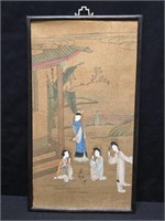 Original Framed Painting on Rice Paper