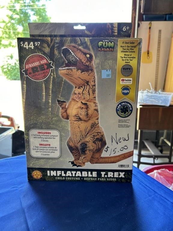 Inflatable T-Rex  New