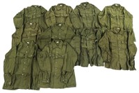 COLD WAR US ARMY OG-107 UTILITY SHIRTS