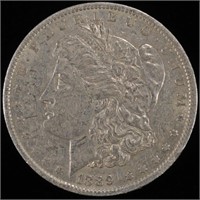 1889-O MORGAN DOLLAR AU