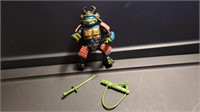 VTG TMNT Samuri Leonardo action figure toy