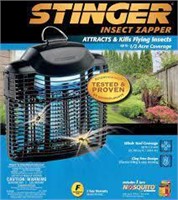 STINGER INSECT ZAPPER ATTRACTS & KILLS FLYING