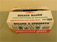 12 Mason Sealer jars - new