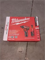 Milwaukee M12 1/4" Hex Screwdriver 3/8" Ratchet