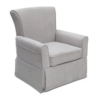Delta Benbridge Glider Swivel Rocker Chair  Grey