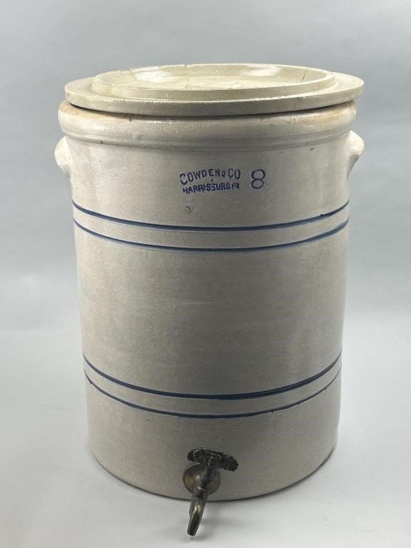 Cowden 8-Gallon Stoneware Wine Cooler.