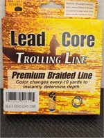 Lead Core Trolling Line. 18lb x 100yd. Color