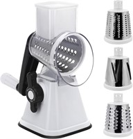 Manual Rotary Cheese Grater 3 Blades