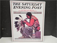 12x16 Saturday Night Metal Sign