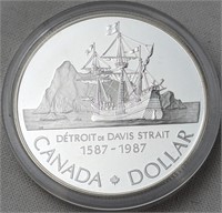 .500 SILVER 400TH BAFFIN ISLAND COIN