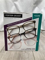 Foster Grant Readers Size 2.00