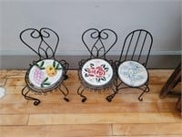 Small Decorative Metal Chairs