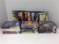 tray, 30 dvd movies