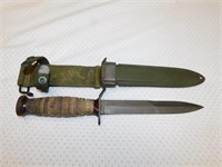 WWII IMPERIAL USM3 KNIFE WITH USM8 SCABBARD