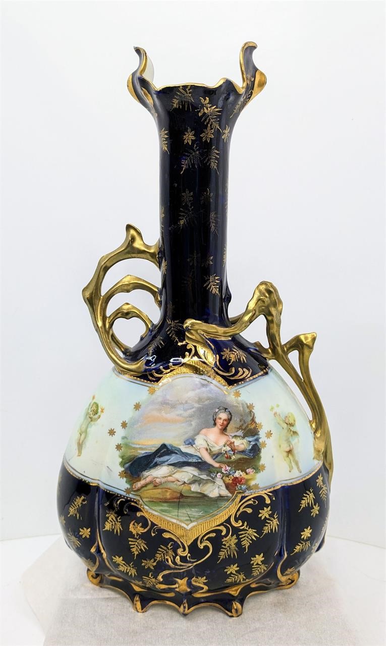 Germany Saxe Altenburg Handled Ewer