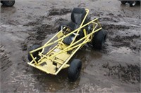 Go Cart With Roll Bar, Does Not Run