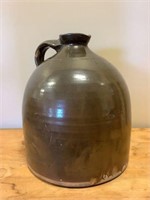 Antique brown wear jug 2 gallon 12"x9”