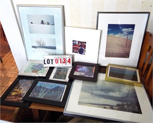 lot framed pictures & prints