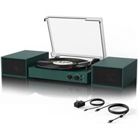 Record Player with External Speakers, USB