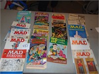 Comic Books and MAD Magazines