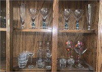Clear Glass Stems & Goblets