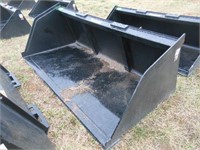 New/Unused Tomahawk 78" Universal Material Bucket