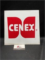 Metal CENEX Sign