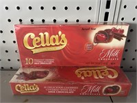 (2) Cella’s Milk Chocolate Cherry 10 Packs