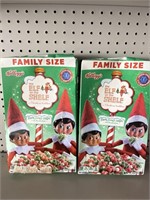 (2) Kellogg’s The Elf on the Shelf Sugar Cookie