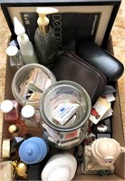 lot of perfume, collectable mstches, etc.