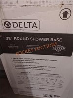 Delta 38" Round Shower Base