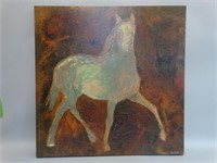 Canvas Print of Horse by Axton