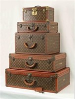 Louis Vuitton Group of Classic Monogram Luggage