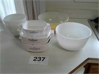 PYREX AND CORNING WARE DISHES
