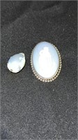Wedgewood pendant and pin