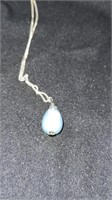 Wedgewood pendant with chain